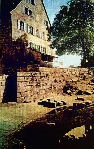 Schloss Eschenau nach Wiederaufbau 1843